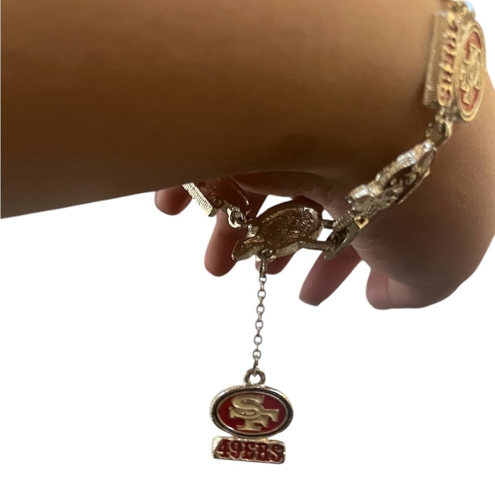San Francisco 49ers Charm Bracelet - Picture 4 of 4